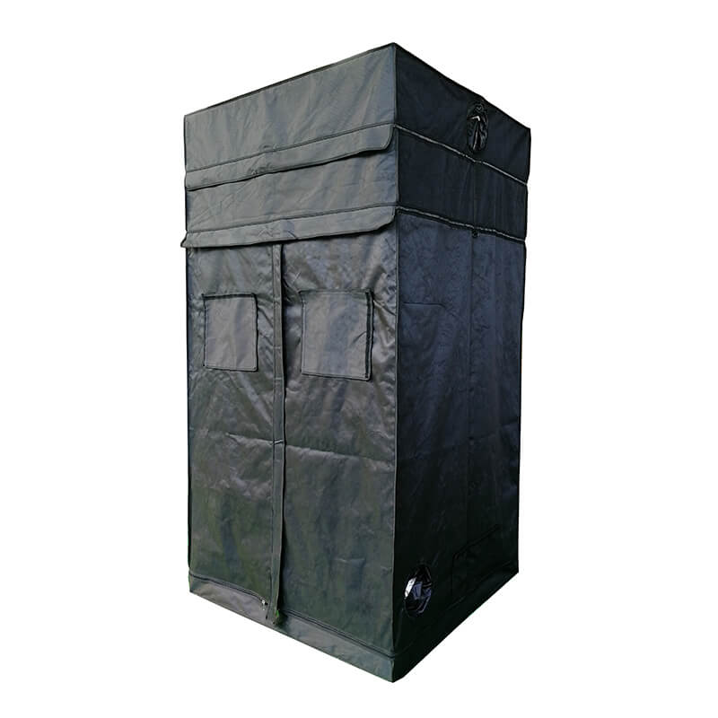 Heavy 1680D Diamond 4x4ft Extendable Grow Tent, Plant Grow Box with Extension Kit